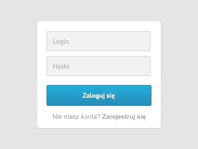 Login @2x app button clean form fresh hasło hd in light login magiera maketheweb note password paweł retina sing się ui up web zaloguj