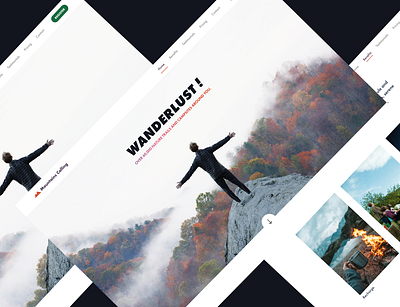 Wanderlust design figma ui uiux ux webdesign