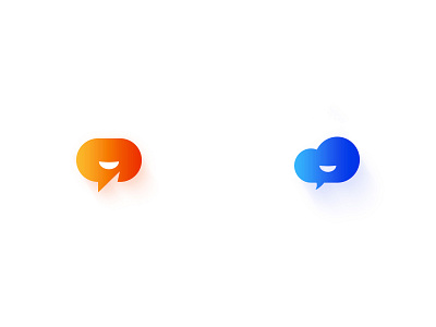 Graphic chat cloud color