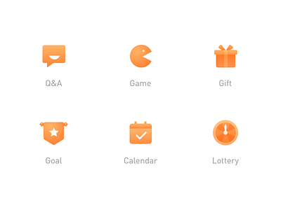 ICON calendar game gift goal icon lottery qa question