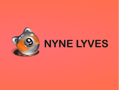 Nyne Lyves 3d branding graphic design logo