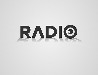 Radio branding graphic design logo
