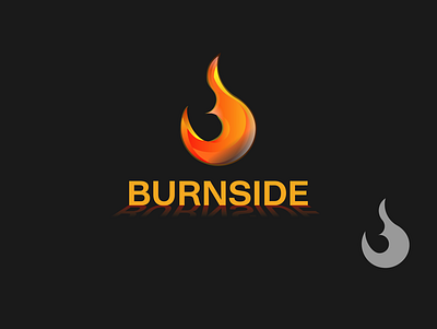 Burnside 3d branding graphic design logo