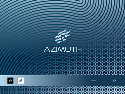 Azimuth branding design graphic design illustration logo typography vector