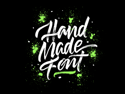 Hand Made Font