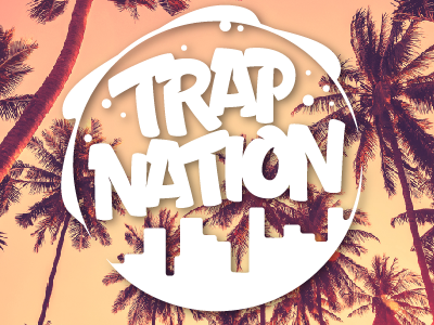 Trap nation! custom design firstshot graphic hand lettering lettering pen photoshop sketching type typography wacom