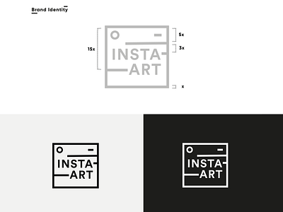 Insta-Art Interactive Exhibition art branding gallery instagram interaction design logo