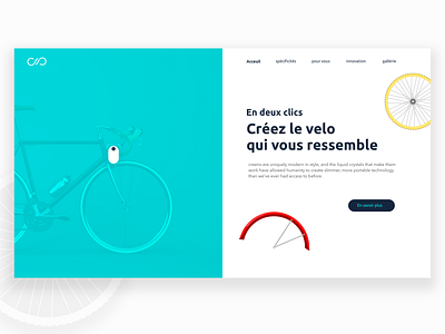 The Cycle bicycle design ui ux