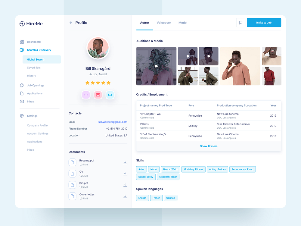 HR Talents concept by Liev Liakh for UGEM on Dribbble
