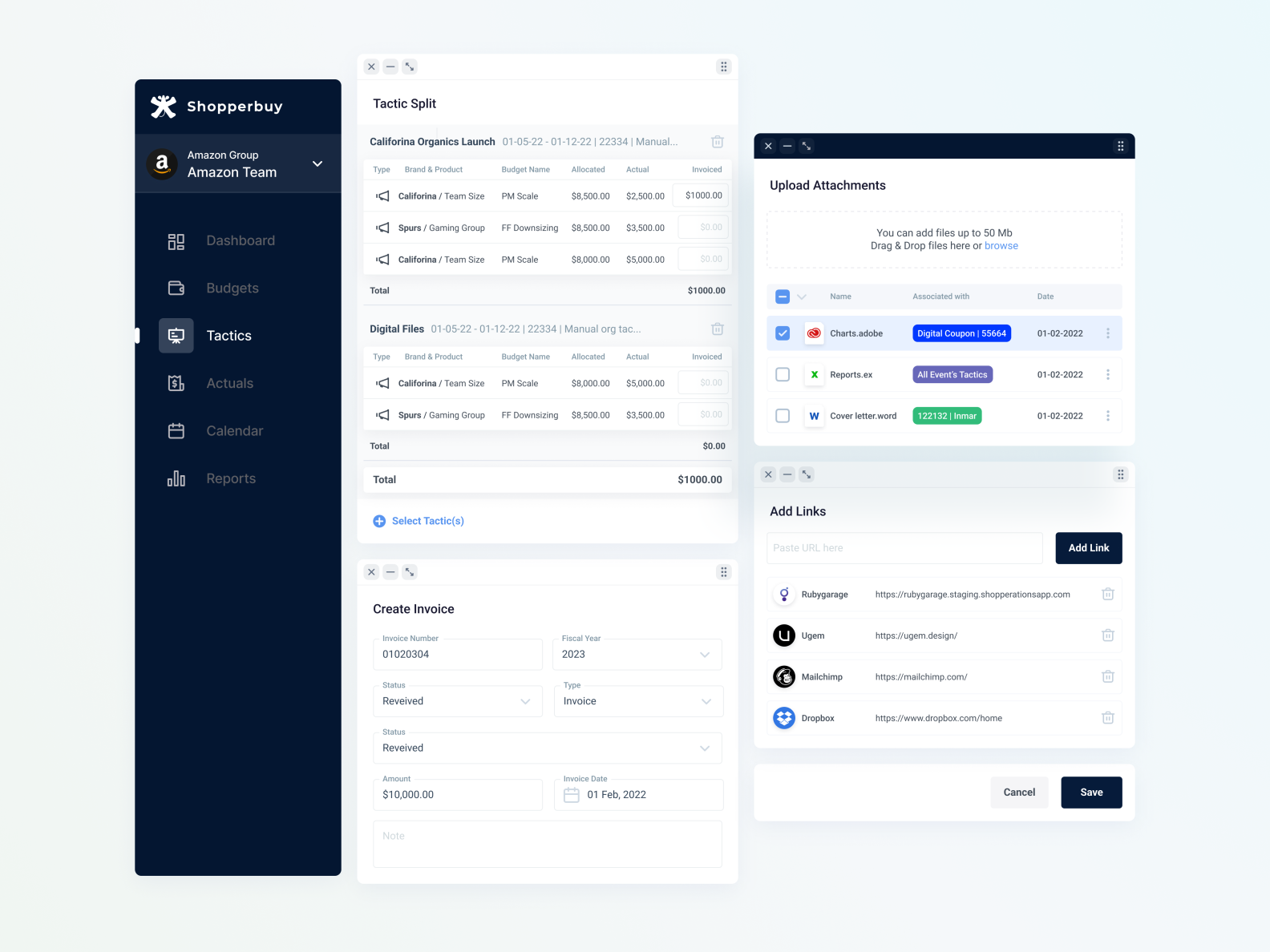 SaaS Software - Functional components by Liev Liakh for UGEM on Dribbble