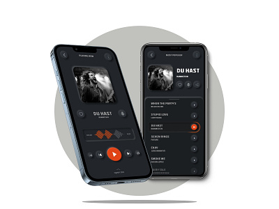 Music Mobile App graphic design mobile music uidesign uxdesign