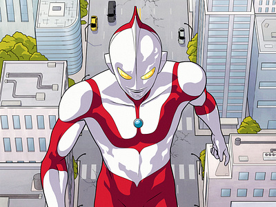 Ultraman character design design illustration panama superhero tokusatsu ultraman