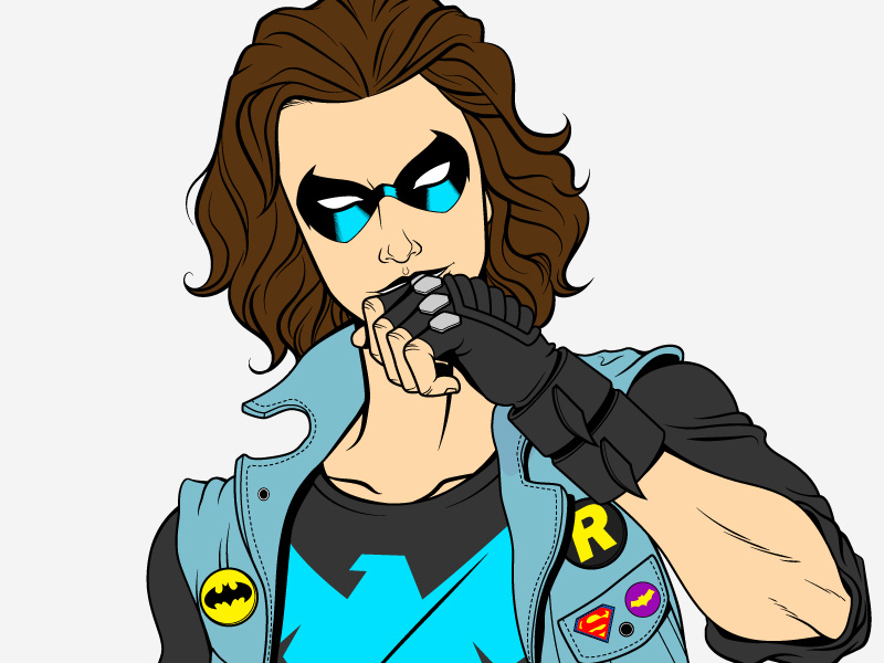 nightwing comic icon