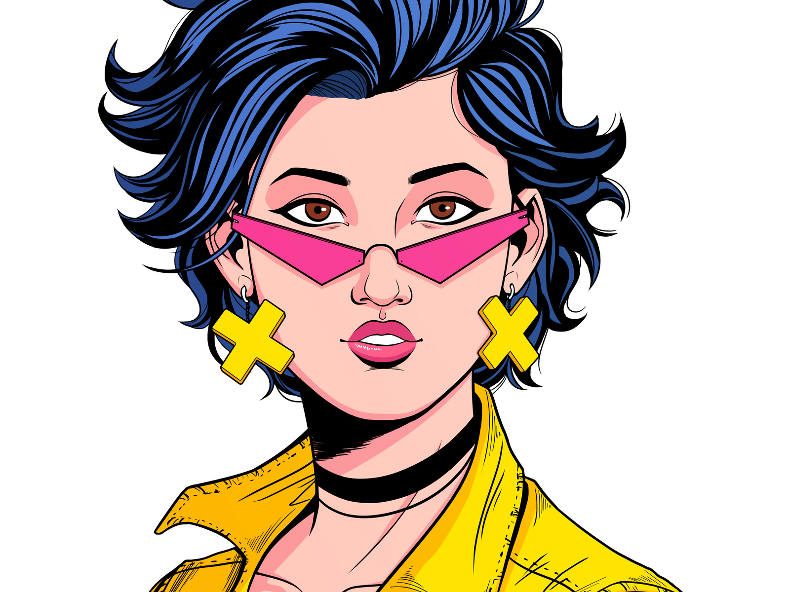 Jubilee cosplay 80s 90s art direction characterdesign comics cosplay design girl illustration jubilee marvel marvel comics panama woman xmen