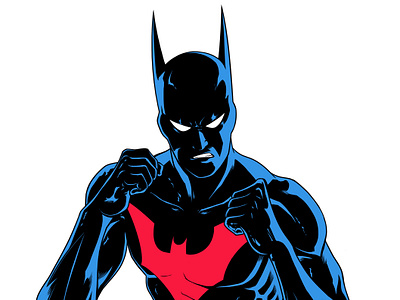 Batman Beyond 90s art art direction batman batman beyond character design comics dccomics illustration panama