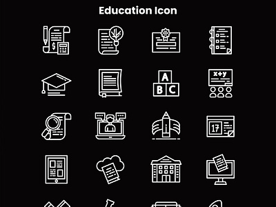 Education Icon Line