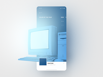 Pantone – Classic Blue app blue classic blue color color of the year mac old mac pantone ui ux