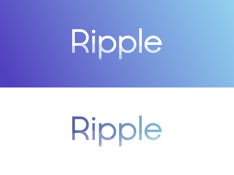 Ripple Logo by Beth Alexander on Dribbble