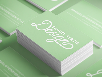 Samuel Terzis Design | Business Card Option 2