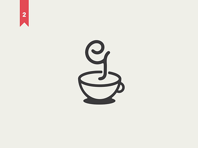 The Grind | Thirty Logos cafe coffee grind icon logo logomark the grind thirty logos thirtylogos