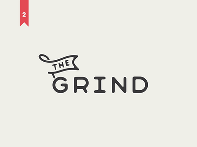 The Grind | Thirty Logos cafe coffee grind logo logomark the grind thirty logos thirtylogos type