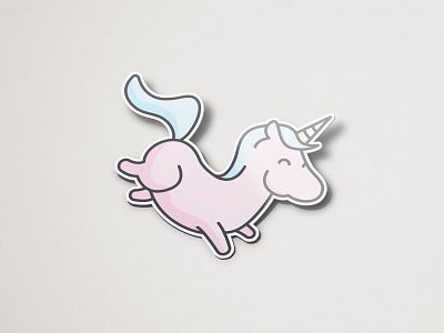 Unicorn Sticker icon logo sticker unicorn