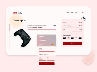 Credit card checkout #dailyui #002