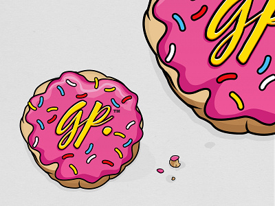More Donuts 🍩 caramel cream dof donut doughnuts food illustration random shadow sweet texture thesimpsons