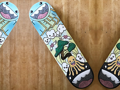 Skateboard Collab with miahsix