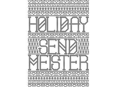 Holiday Sendmeister email ugly sweater