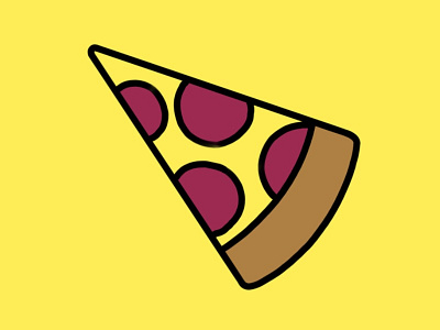 Day 1 - Pizza - 100 Days of Icons