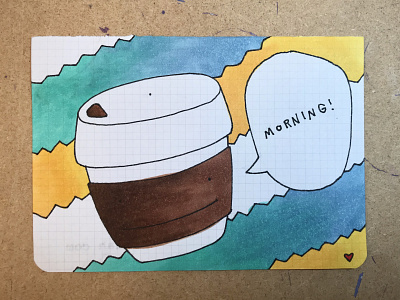 Morning Coffee camiah coffee illustration morning