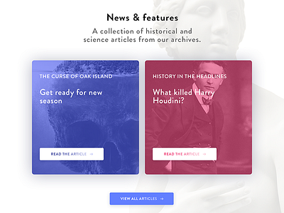 News & Features articles blog bright design history interface news ui ux web design