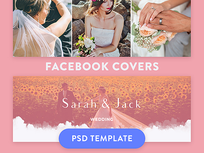 Facebook covers template cover facebook graphic design psd template wedding