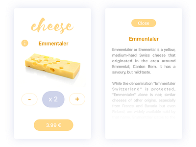 Cheese Card