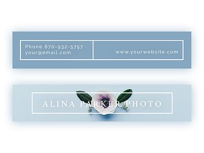 Elegant Bookmark bookmark business card card elegant minimal photography simple template typography