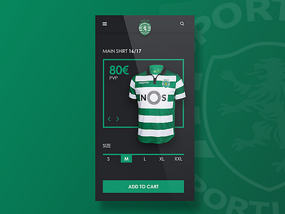 Sporting Lisbon Football - Product Page