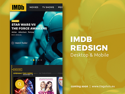 Imdb Redesign Website | Work In Progress