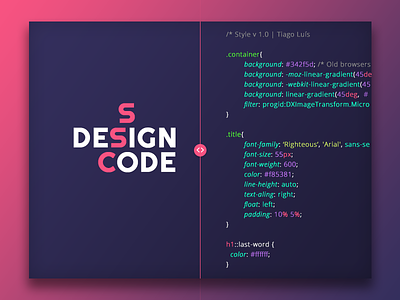 Design/Code Rebound code coding css design front end