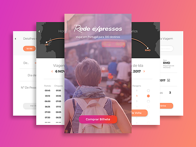 Redesign Rede Expressos App