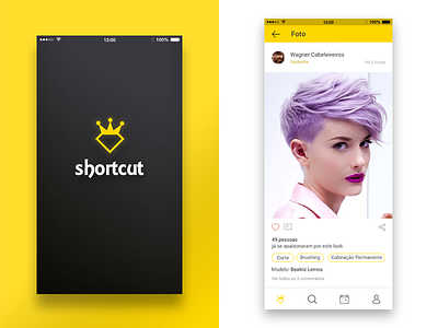 Shortcut - Mobile App - Full Project android app mobile ui ux