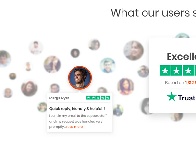 Trustpilot - Ratings/Reviews Section - Website