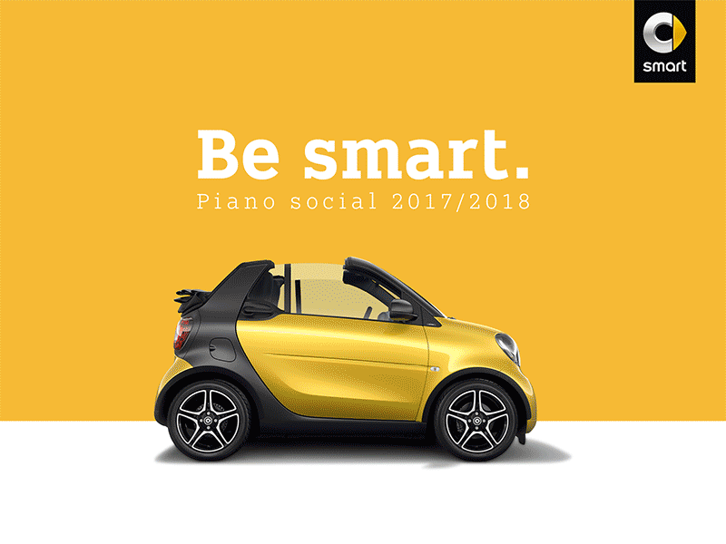 Be smart - Realtime Marketing advert advertising auto automotive copyright dribbble facebook marketing mercedes benz photoshop realtime smart social