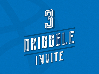 Dribbble invite comunity design dribbble dribbble app dribbble best shot follow font illustration invite invite3 invites lettering player players shot