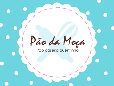 Logo Pão da Moça branding graphic design logo