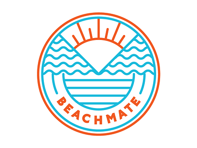 Beachmate Badge badge logo seal