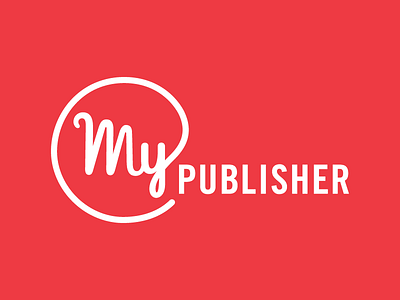 MyPublisher Logo logo monogram seal typography wordmark