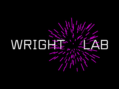 Wright Lab Logo Concept branding identity logo typography wordmark