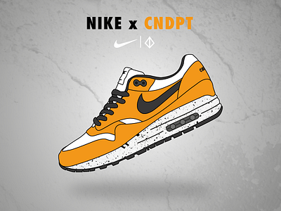 Nike Air Max x CNDPT air illustration max nike shoe
