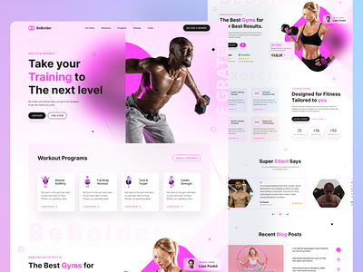 Gym nation Corporate Website bootstrap css ecommerce website firebase frontend development gym website html javascript jquery landing page react js redux web design